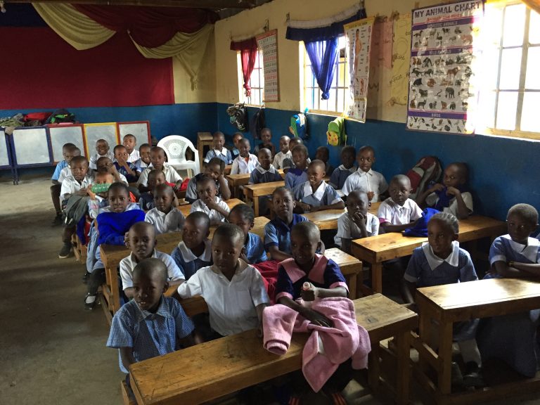 'Kosovo; Nursery School in Muthare Valley Nairobi