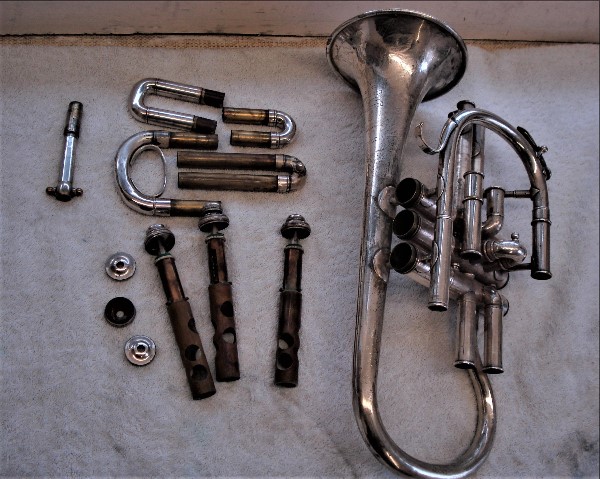 Donated Cornet before restoration